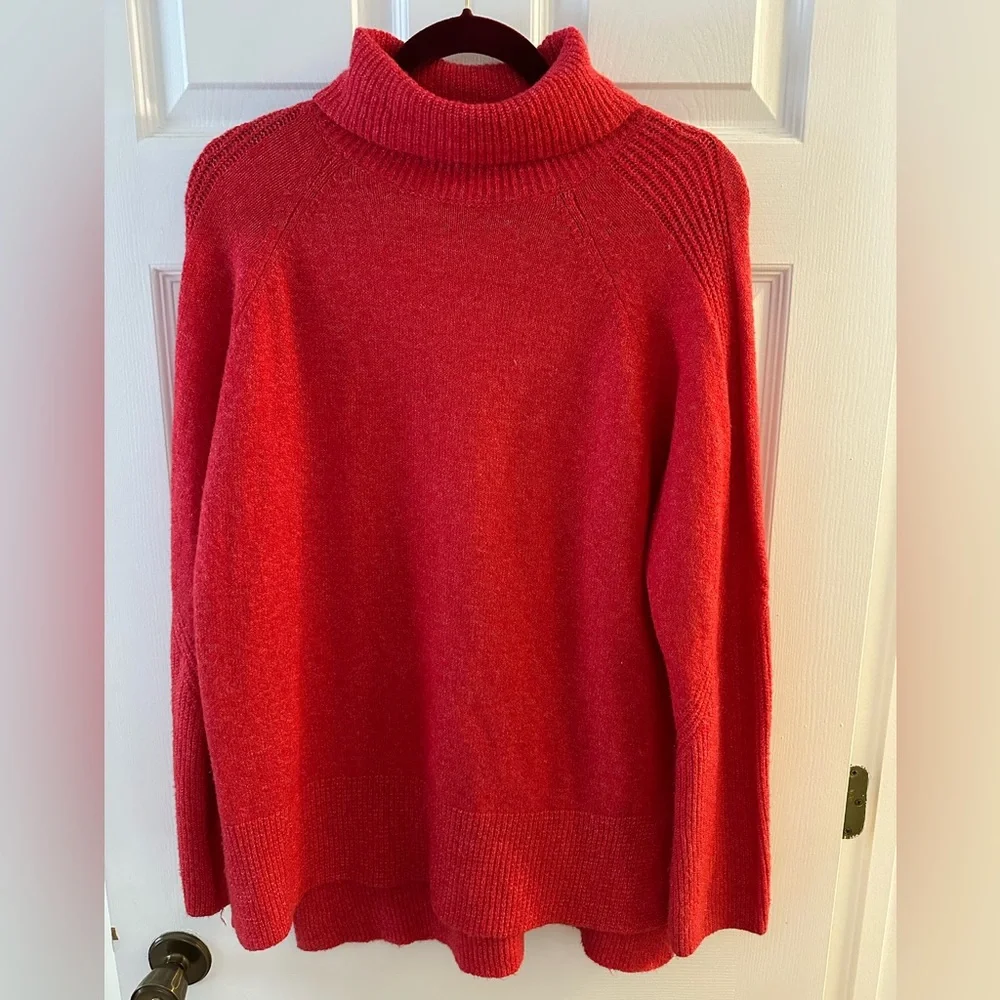 Target “A New Day” Vibrant Red Turtleneck Sweater - Picture 1 of 4